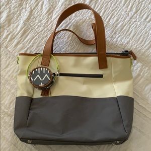 Cloud Island Diaper Bag w/Insulated Bottle Pocket